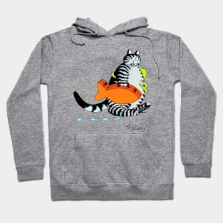 B kliban cat, cat dad 3 Hoodie